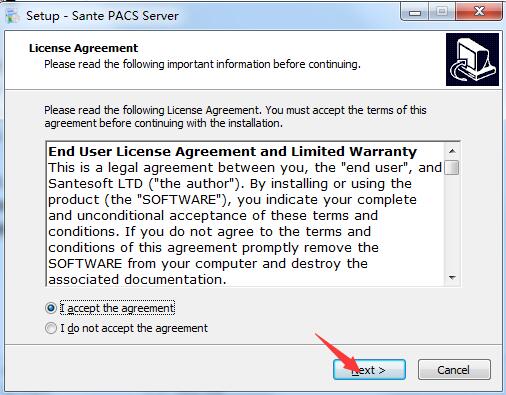 Sante PACS Server PG 3.3.3 for ipod instal