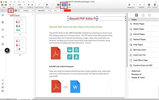 ISkysoft PDF Editor