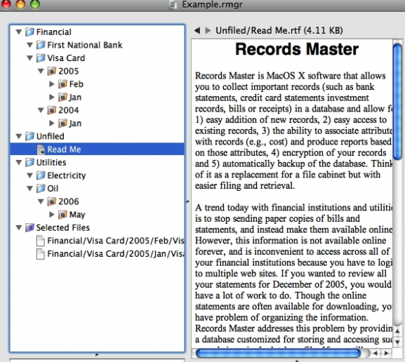 Records Master For Mac