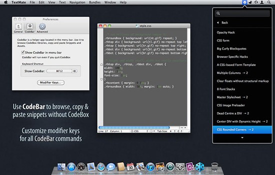 CodeBox for MAC