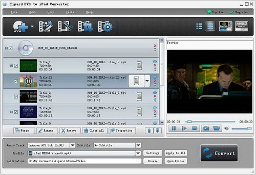 Tipard DVD to iPad 2 Converter for Mac