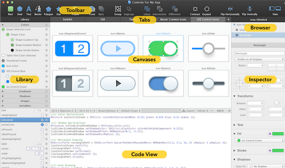PaintCode for Mac
