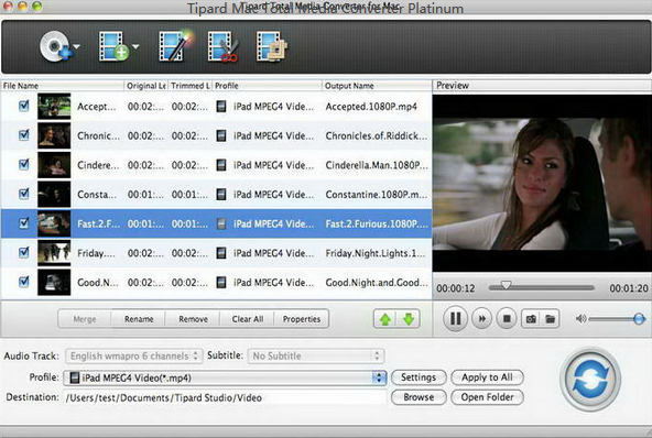 Tipard Mac Total Media Converter Platinum