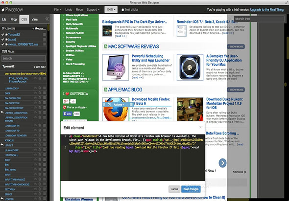 Pinegrow Web Designer For Mac