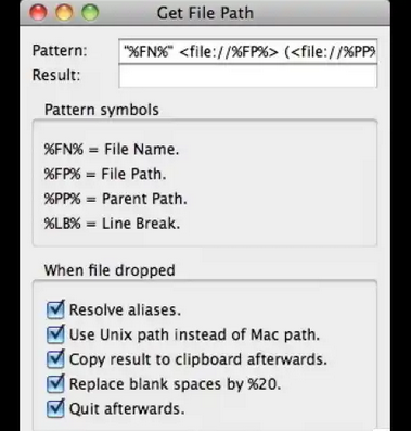Get File Path For Mac