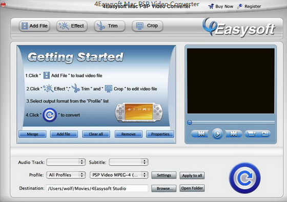 4Easysoft Mac PSP Video Converter
