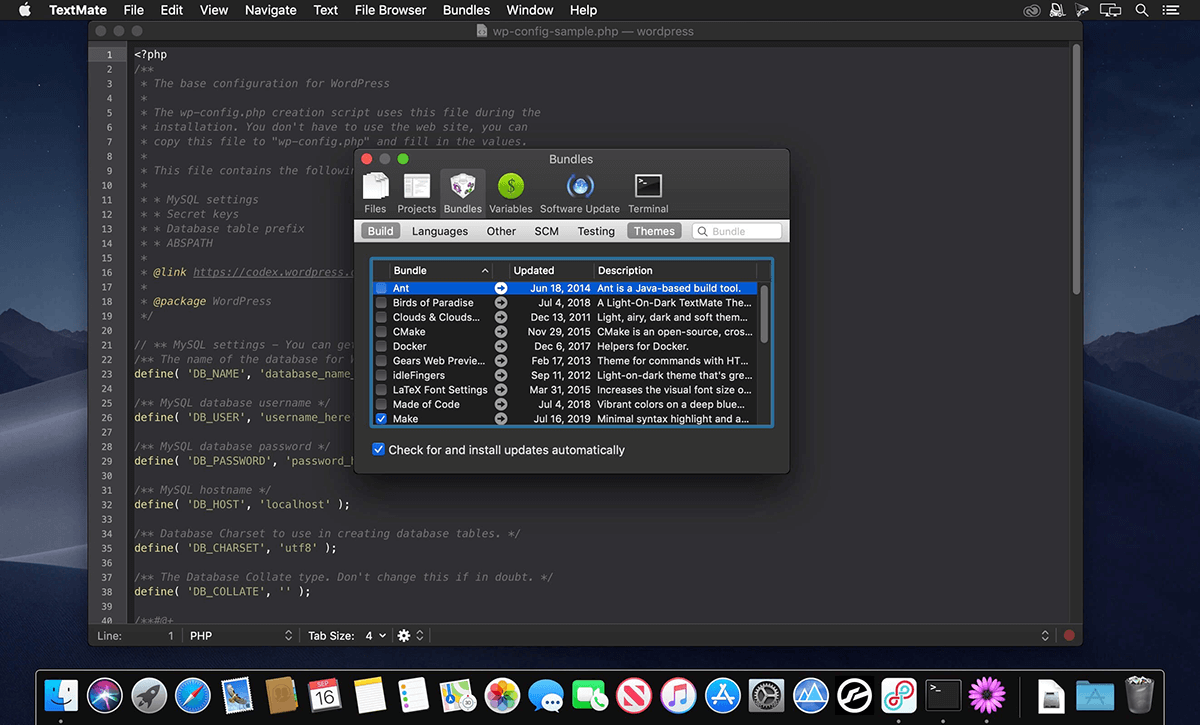 TextMate 2 Mac