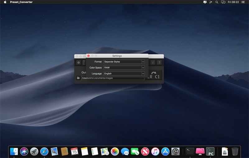 Picture Instruments Preset Converter Pro Mac